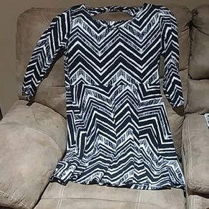 Women's three quarter sleeve dress